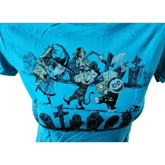 Nightmare Before Christmas Tim Burton Woman's Medium T-shirt New Tags - Picture 3 of 4